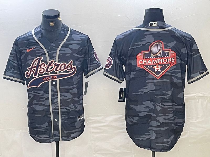 Men Houston Astros Blank Camo Jointly 2024 Nike MLB Jersey style 9